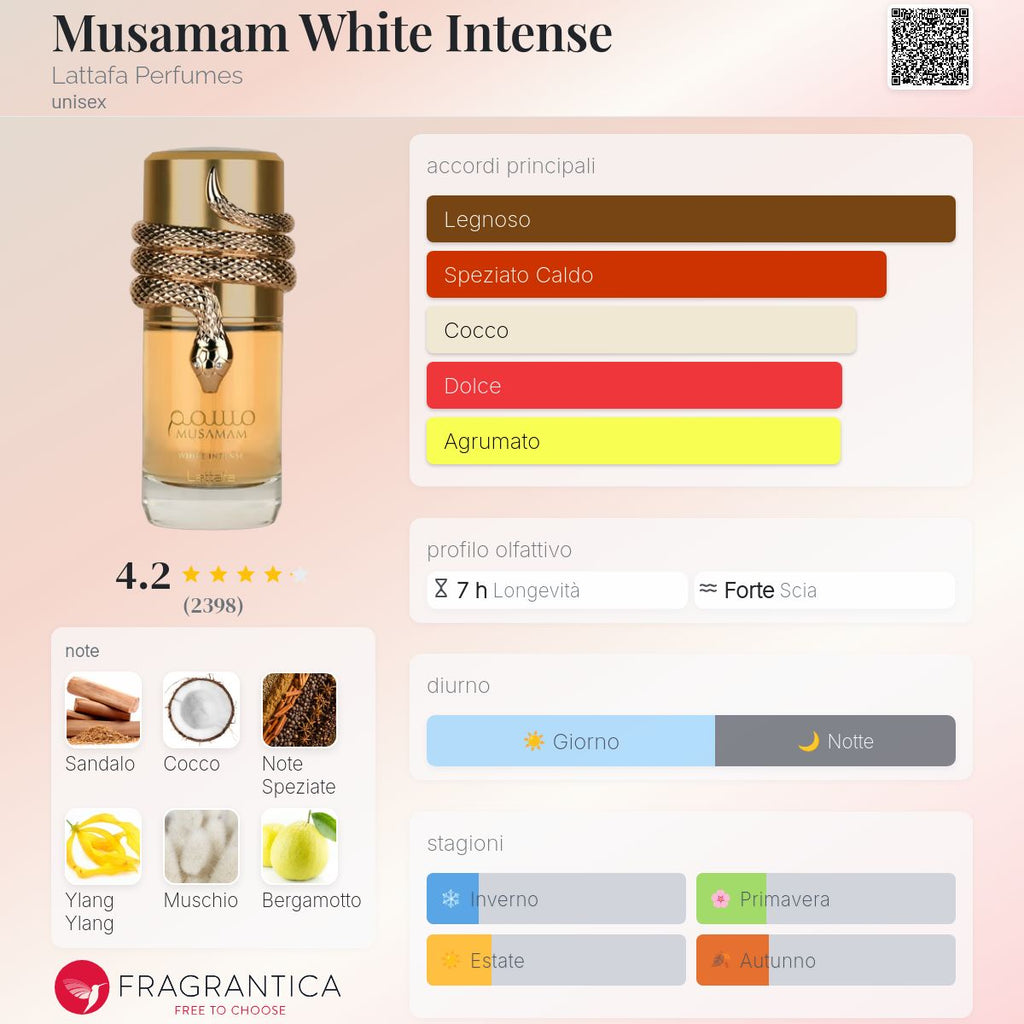 Lattafa Musamam White Intense