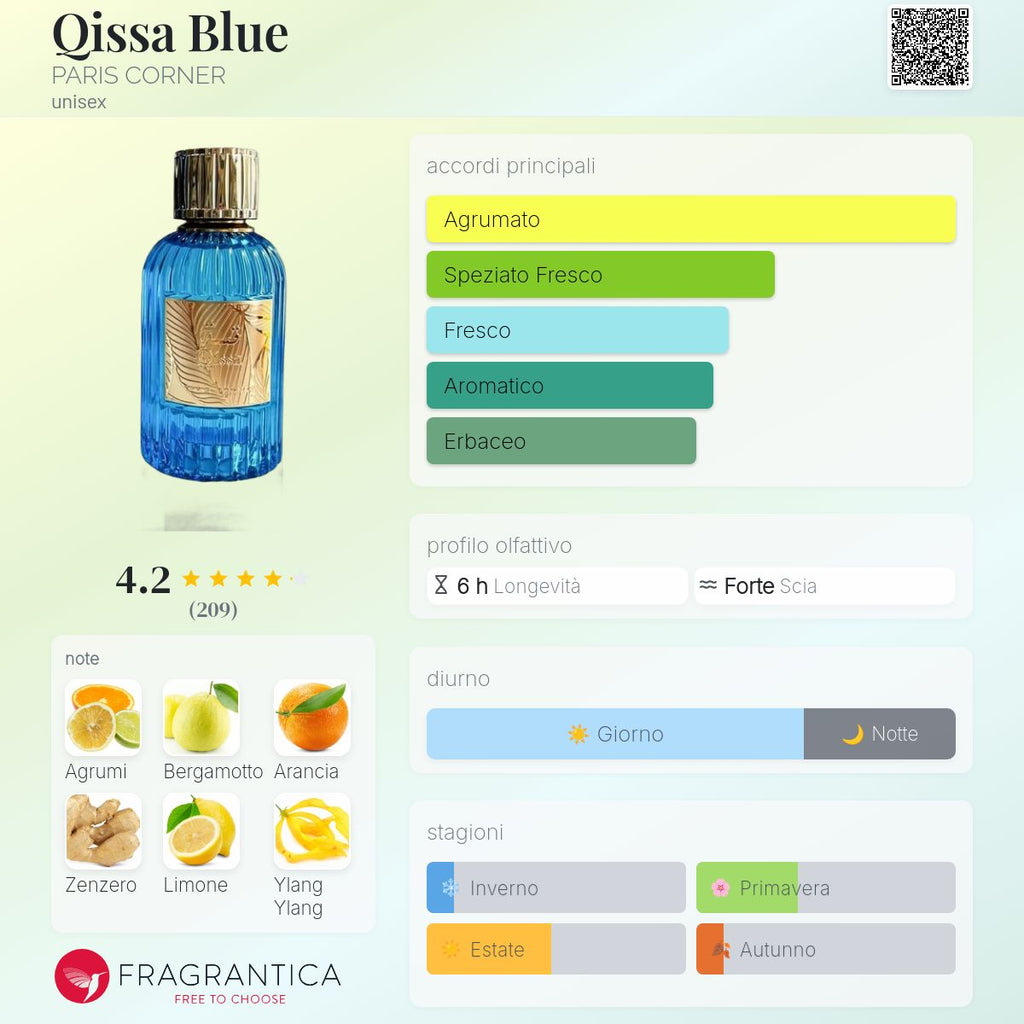 Paris Corner Qissa Blue